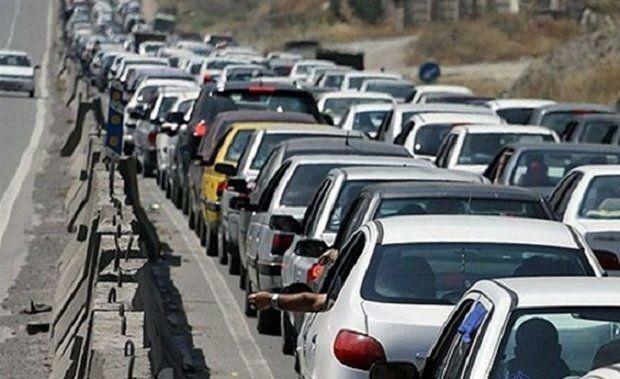 ترافیک سنگین و نیمه سنگین در محورهای شمالی کشور