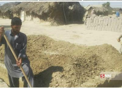 ساخت منزل مسکونی در منطقه سیل زده سیستان و بلوچستان شروع شد