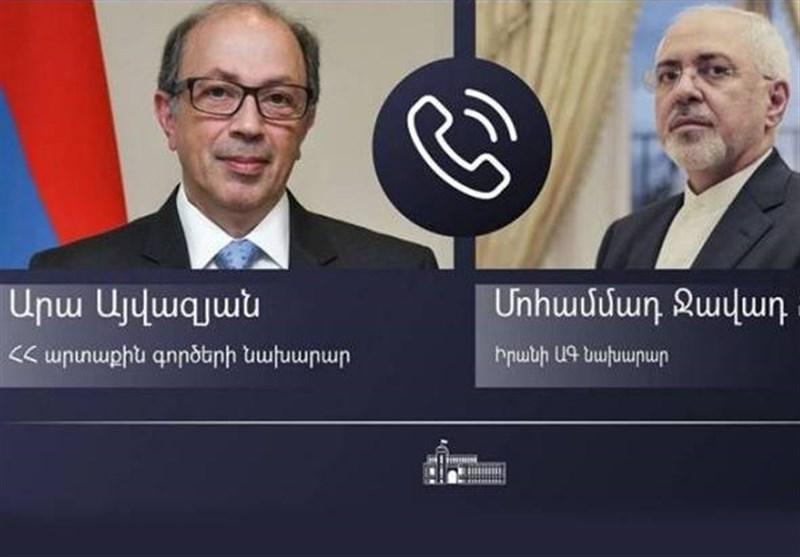رایزنی وزرای خارجه ایران و ارمنستان درباره روابط دوجانبه و تحولات منطقه