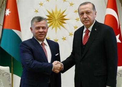 گفت وگوی تلفنی رئیس جمهور ترکیه و پادشاه اردن