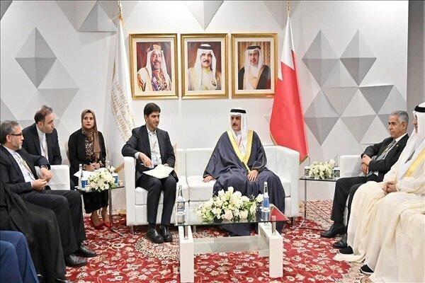 رایزنی مقام ایرانی با رئیس مجلس بحرین