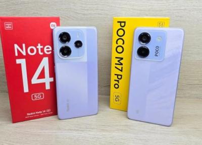 مقایسه ردمی نوت 14 و پوکو M7 پرو؛ کدام میان رده مالی برنده است؟